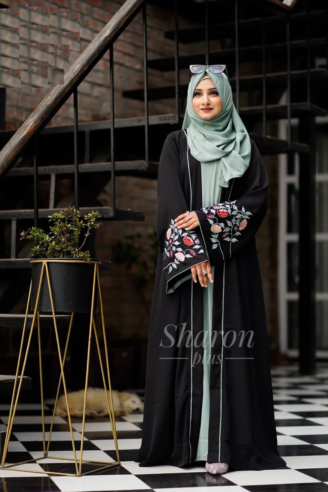 Abhaya with Hijab