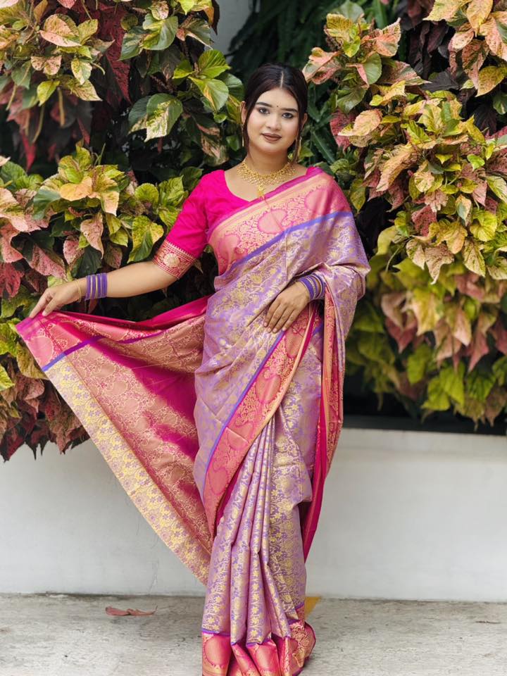 Kanjivaram katan Sharee