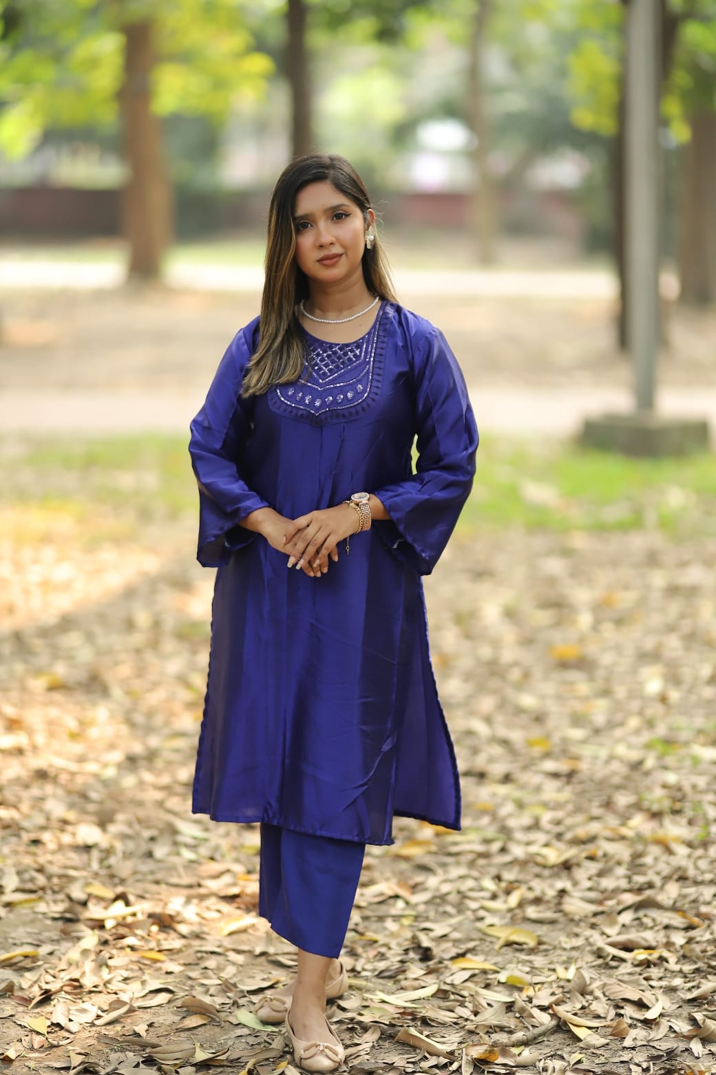 Japani Silk Two Piece