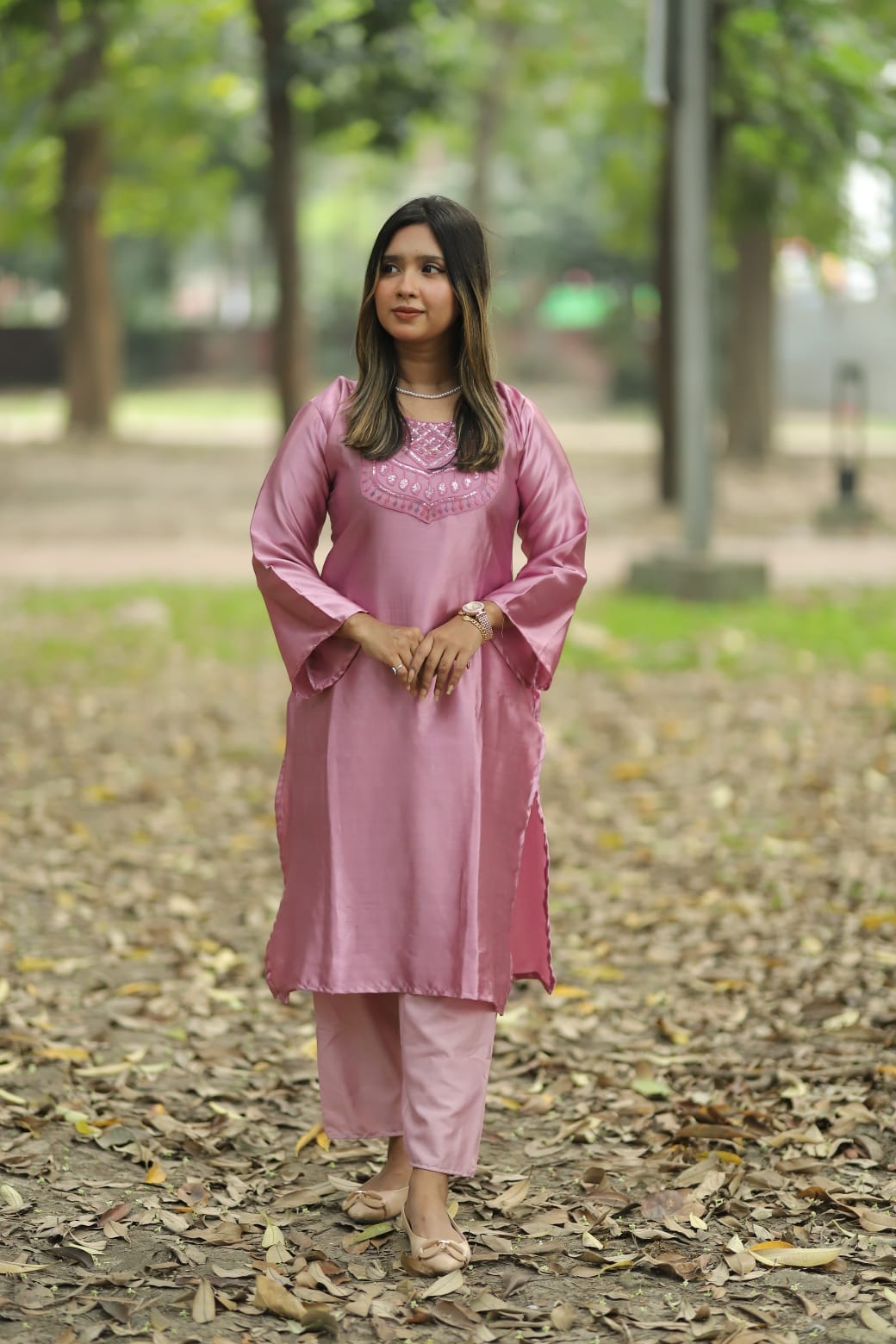 Japani Silk Two Piece
