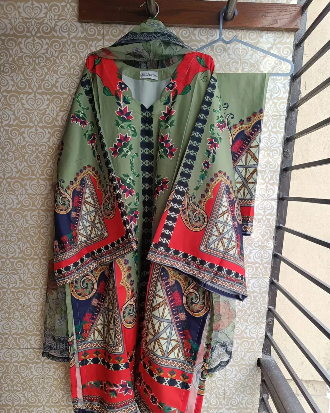 Digital Print Three Piece