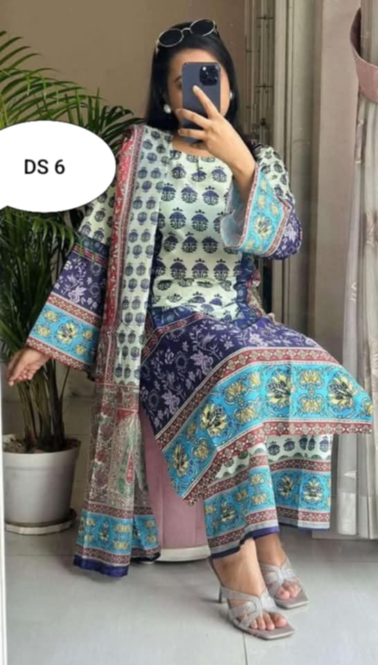 Digital Print Three Piece