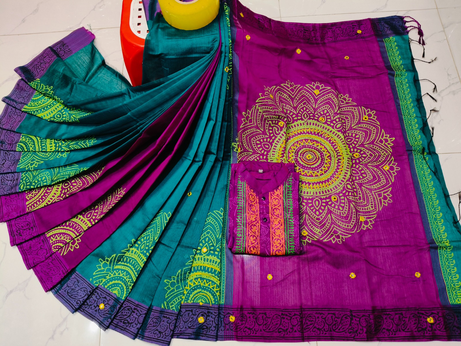 Sharee Panjabi Couple Dress