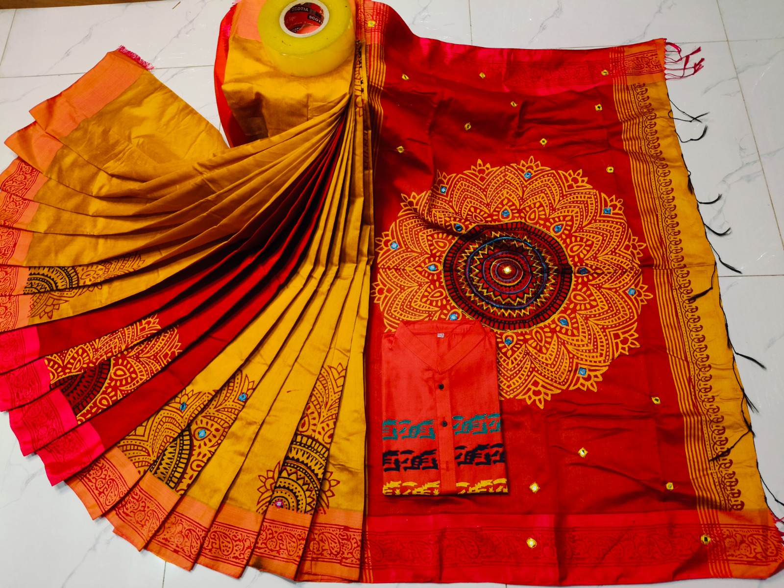 Sharee Panjabi Couple Dress