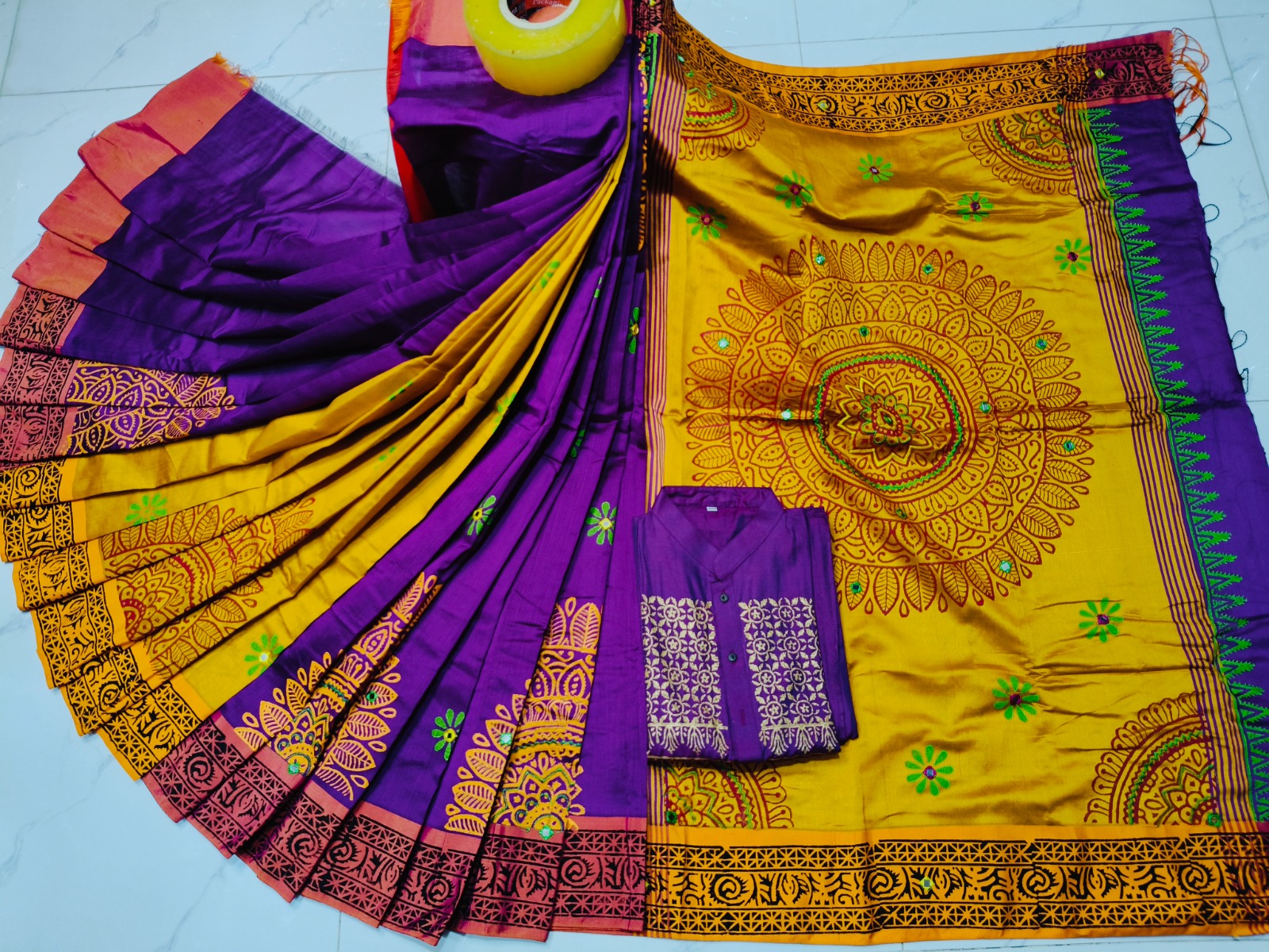 Sharee Panjabi Couple Dress