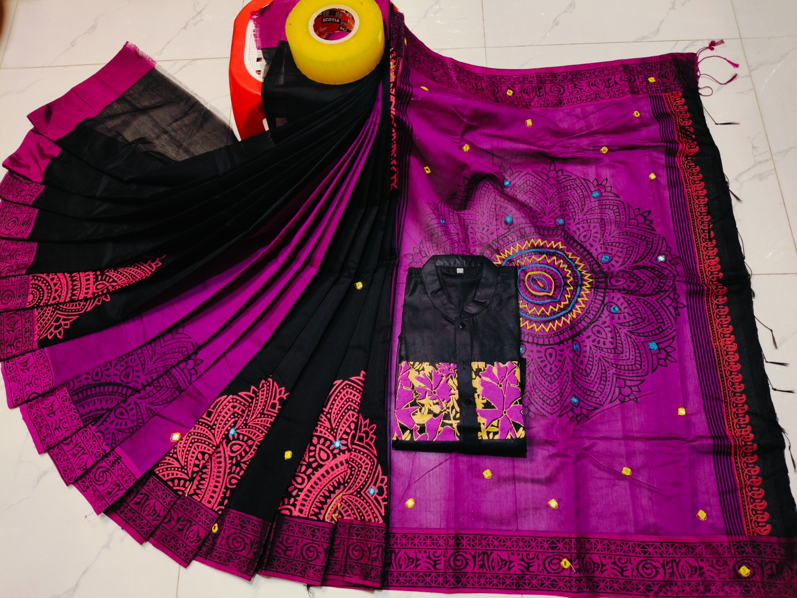 Sharee Panjabi Couple Dress
