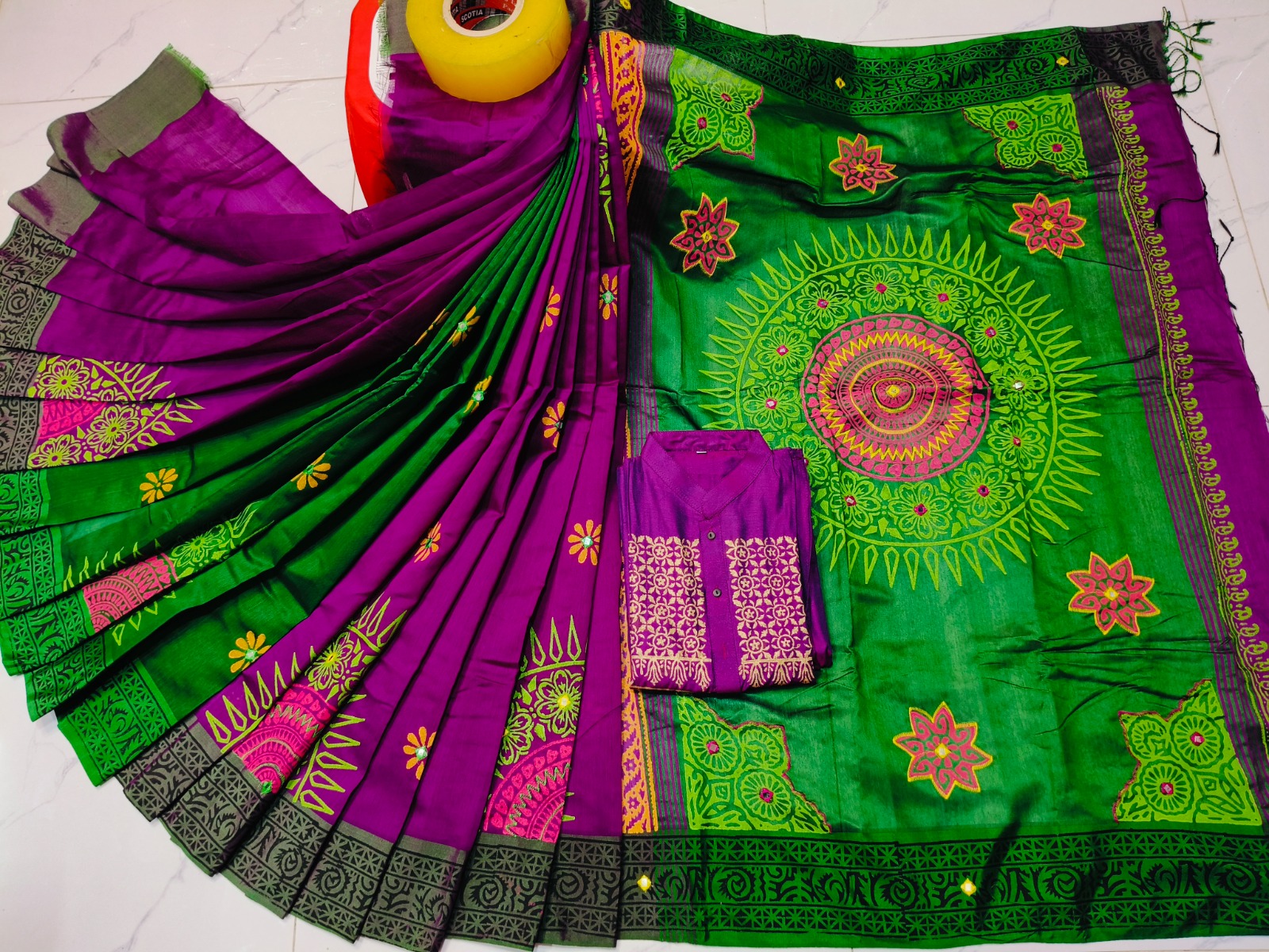 Sharee Panjabi Couple Dress