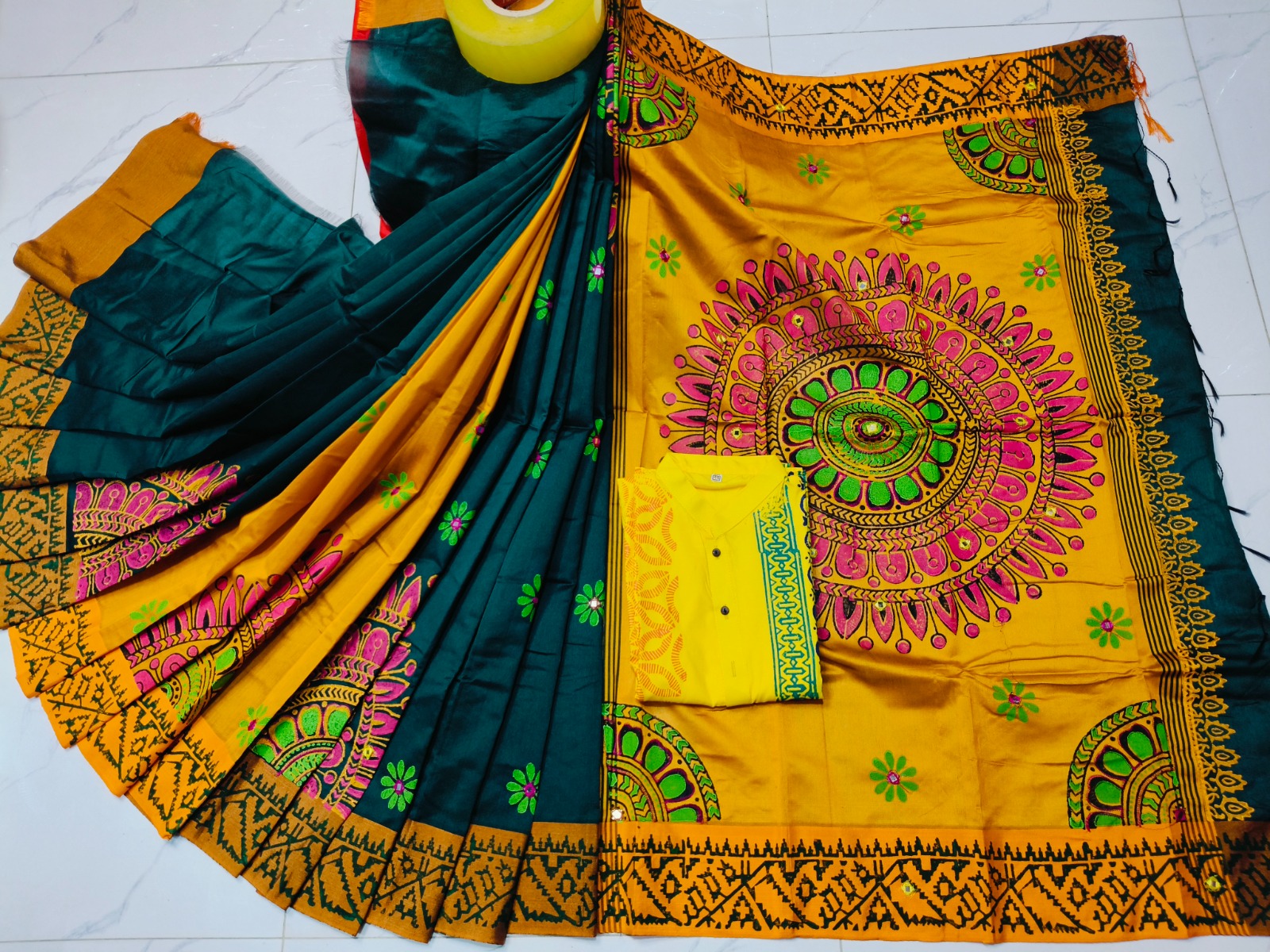 Sharee Panjabi Couple Dress
