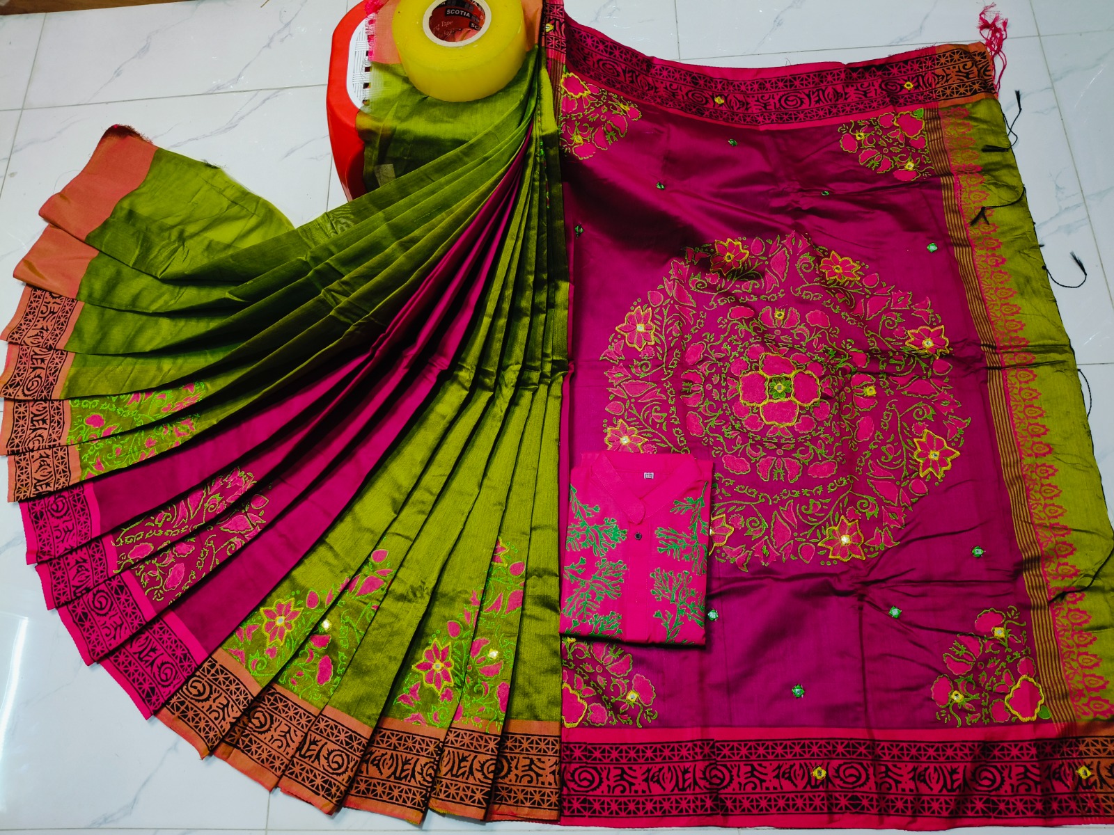 Sharee Panjabi Couple Dress
