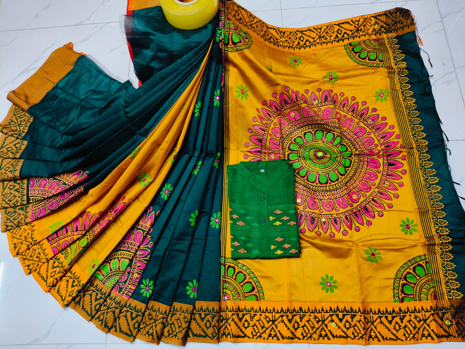 Sharee Panjabi Couple Dress