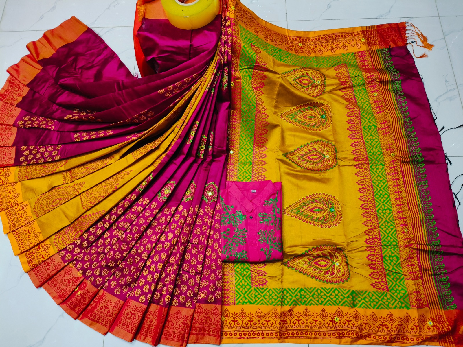 Sharee Panjabi Couple Dress