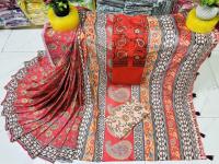 Sharee Panjabi Couple with Blouse Piece