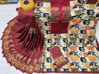 Sharee Panjabi Couple with Blouse Piece