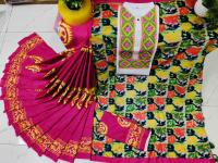Sharee Panjabi Couple with Blouse Piece
