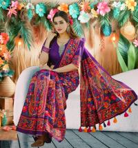 Digital Print Sharee with Blouse Piece