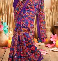 Digital Print Sharee with Blouse Piece