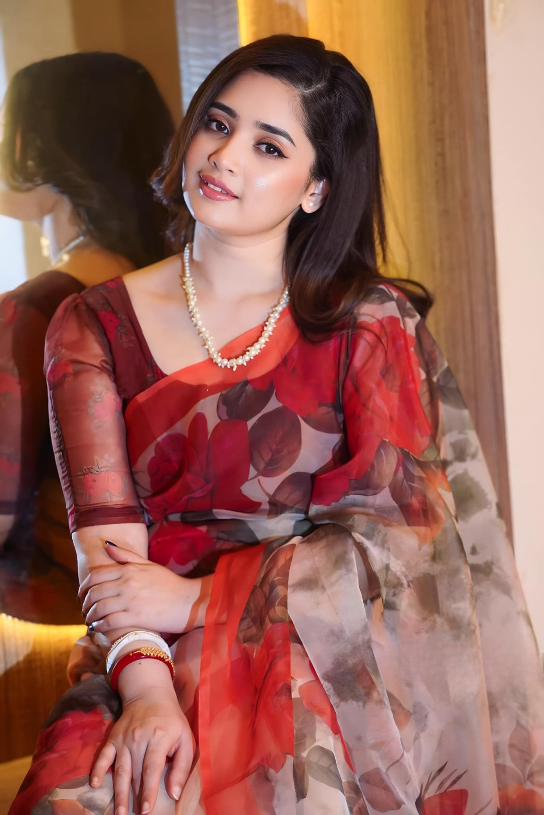 Digital Print Sharee with Blouse Piece