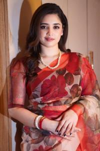 Digital Print Sharee with Blouse Piece