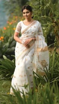 Afsan Print Sharee with Blouse Piece