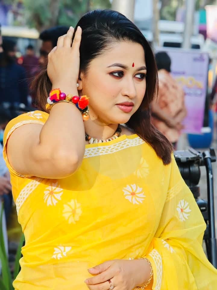 Block Print Sharee with Blouse Piece