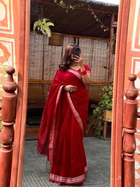 Half Silk Nokshi pair sharee