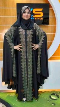 Dubai Cherry Borka with Hijab