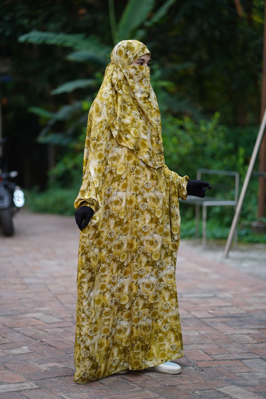 Soft Linen Jilbab