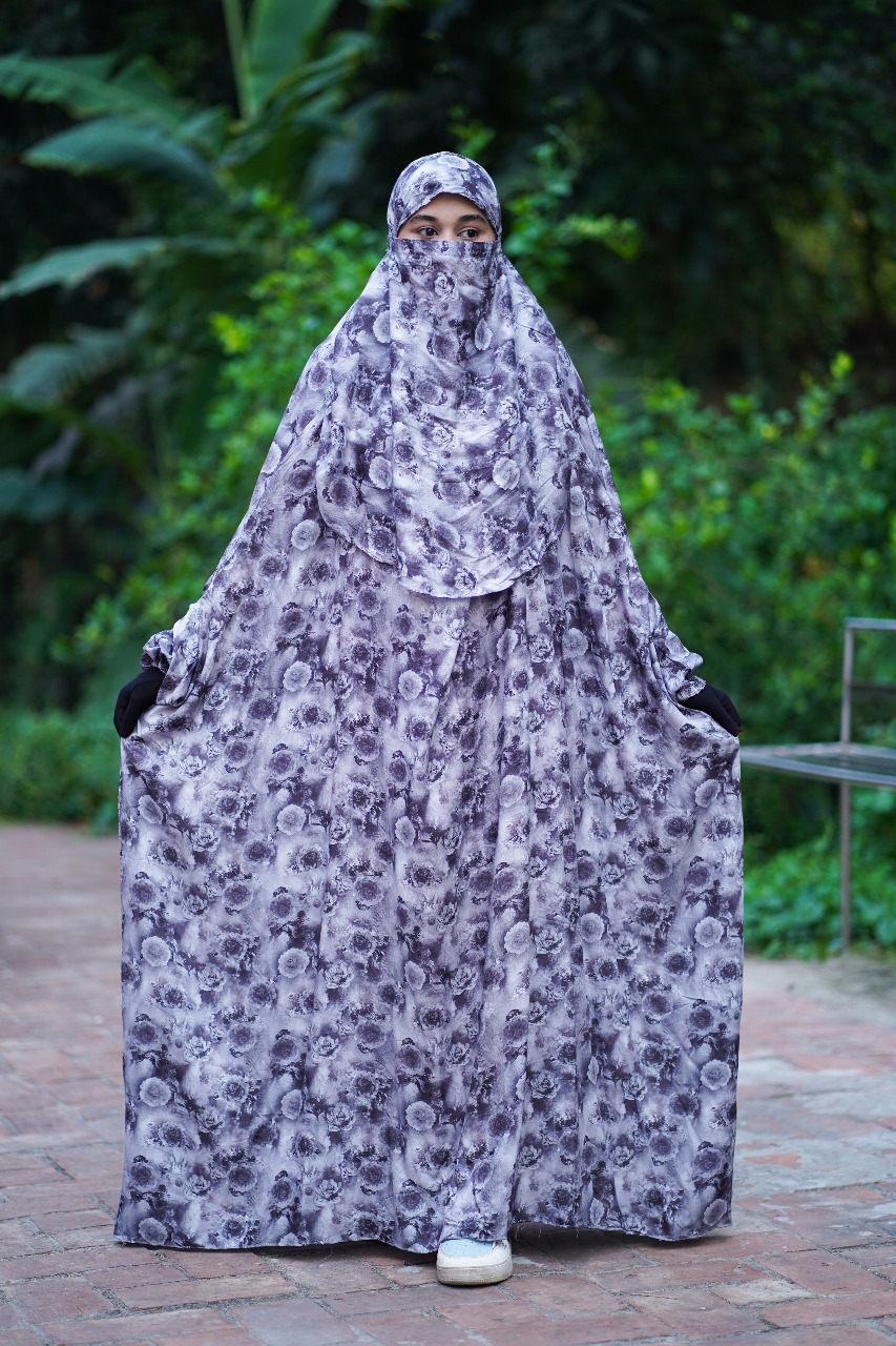 Soft Linen Jilbab