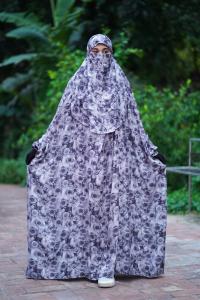 Soft Linen Jilbab