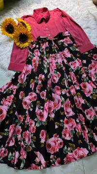 Skirt and Top Two Piece Set