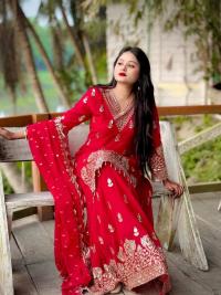 Indian Fox Georgette Thrree Piece