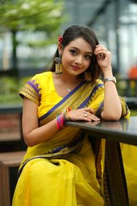 Half silk nokshi pair sharee