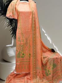 Digital Print Cotton Three Piece