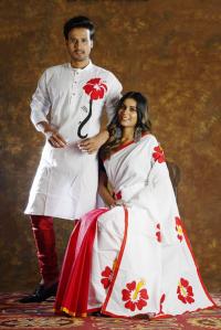 Sharee Panjabi Couple Set