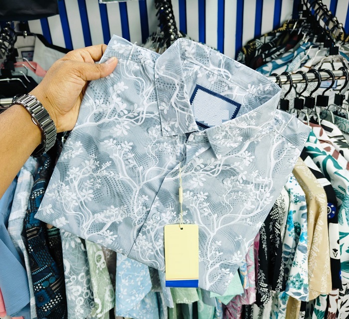 Pure Cotton full Sleeve Print Shirt for Men's