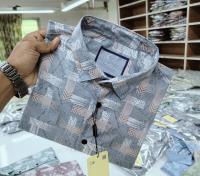 Pure Cotton full Sleeve Print Shirt for Men's