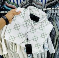 Luxury Popcorn Half Sleeve Print Shirt