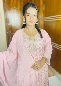 Georgette Embroidery Three Piece