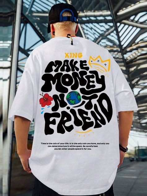 Stylish Drop Shoulder T-Shirt