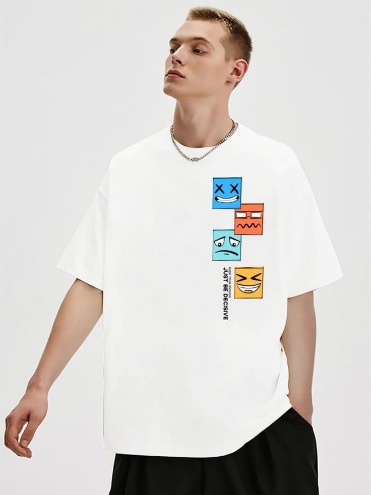 Stylish Drop Shoulder T-Shirt