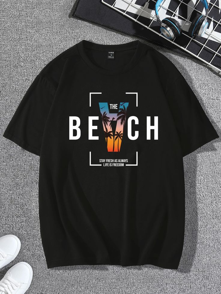 Stylish Drop Shoulder T-Shirt