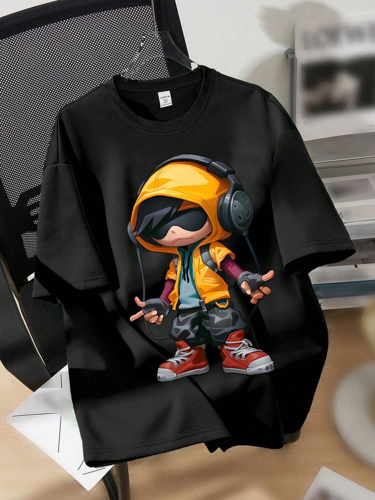 Stylish Drop Shoulder T-Shirt