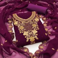 Georgette Embroidery Four Piece