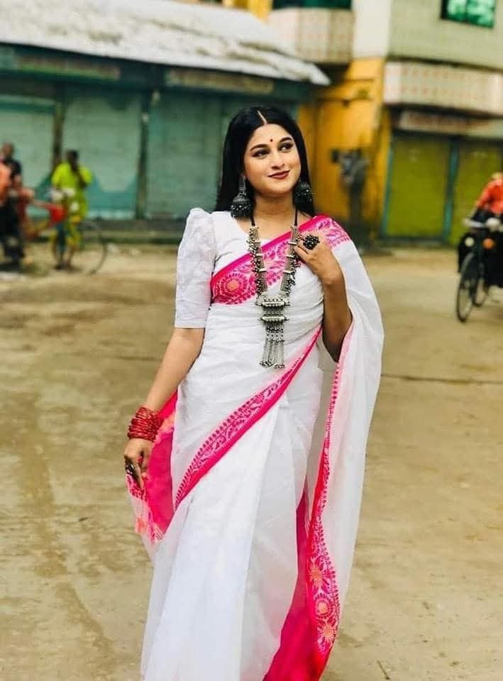 Soft silk katan sharee 20853