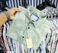 Pure Cotton Half Sleeve Print Shirt for Men's