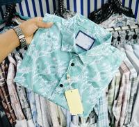 Pure Cotton Half Sleeve Print Shirt for Men's