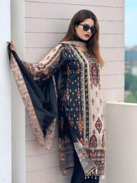 Georgette Readymade Three Piece
