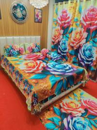 Primium 3D Bedsheet Four Piece Set