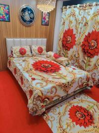 Primium 3D Bedsheet Four Piece Set