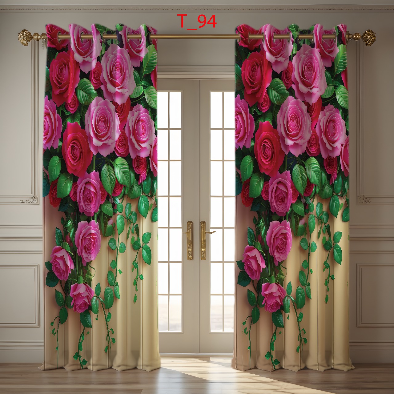 3D Print Premium Curtains (2 Piece)